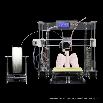 2017 New Reprap Prusa I3 3D Printer 3D Model Printer Kit with Acrylic Frame PLA, ABS Filaments